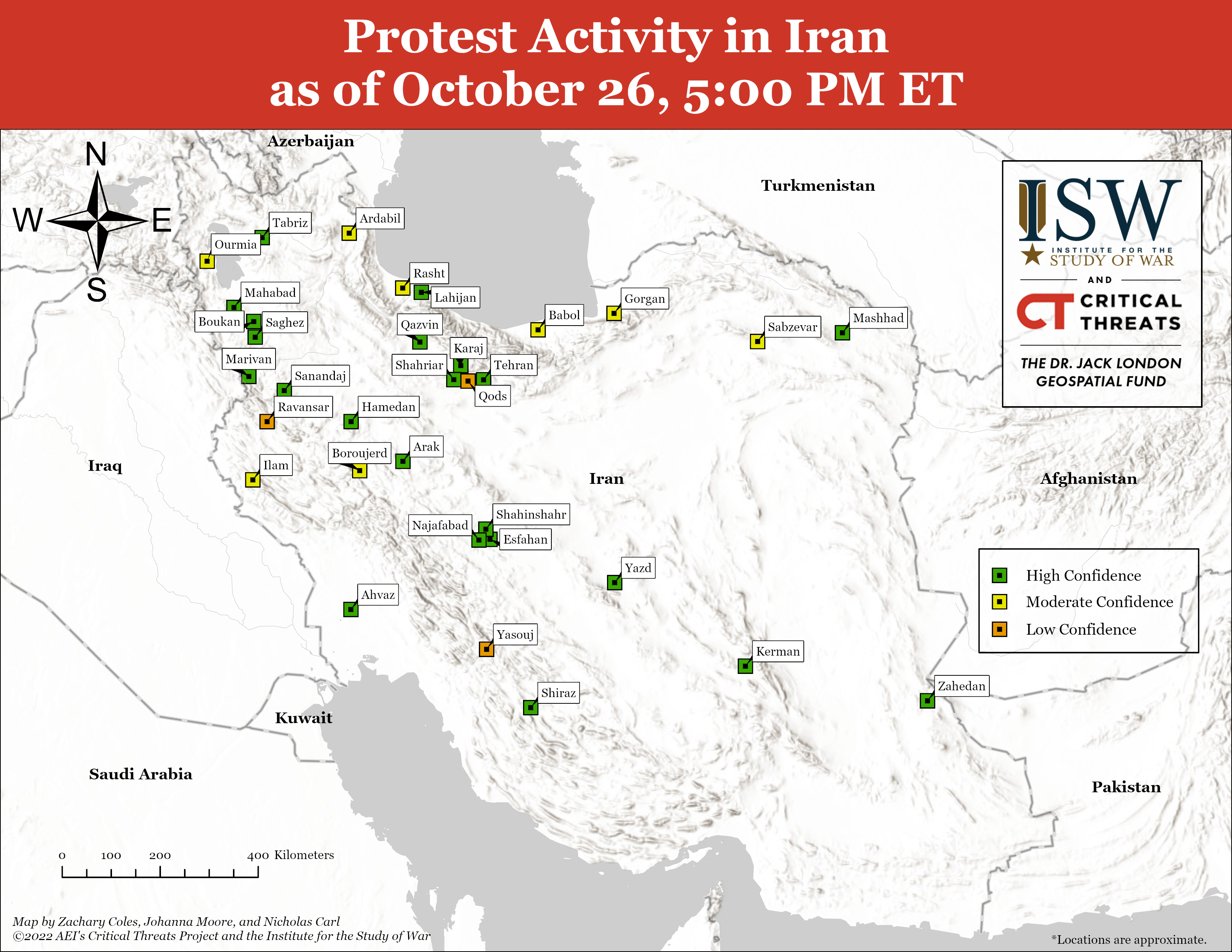 Iran Crisis Update October 26 Institute for the Study of War